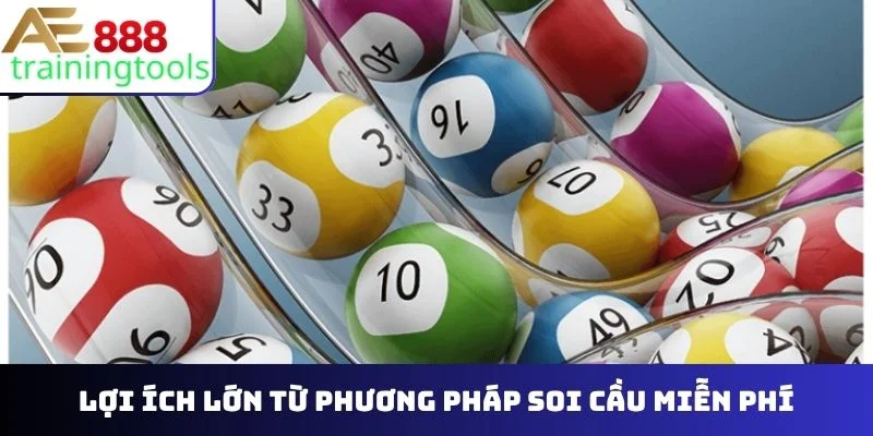 Lợi ích lớn từ phương pháp soi cầu miễn phí